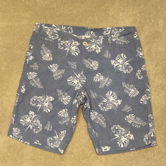 Camargue 100% Cotton Men's Tropical Print Shorts Size 48 - Picture 2 of 10